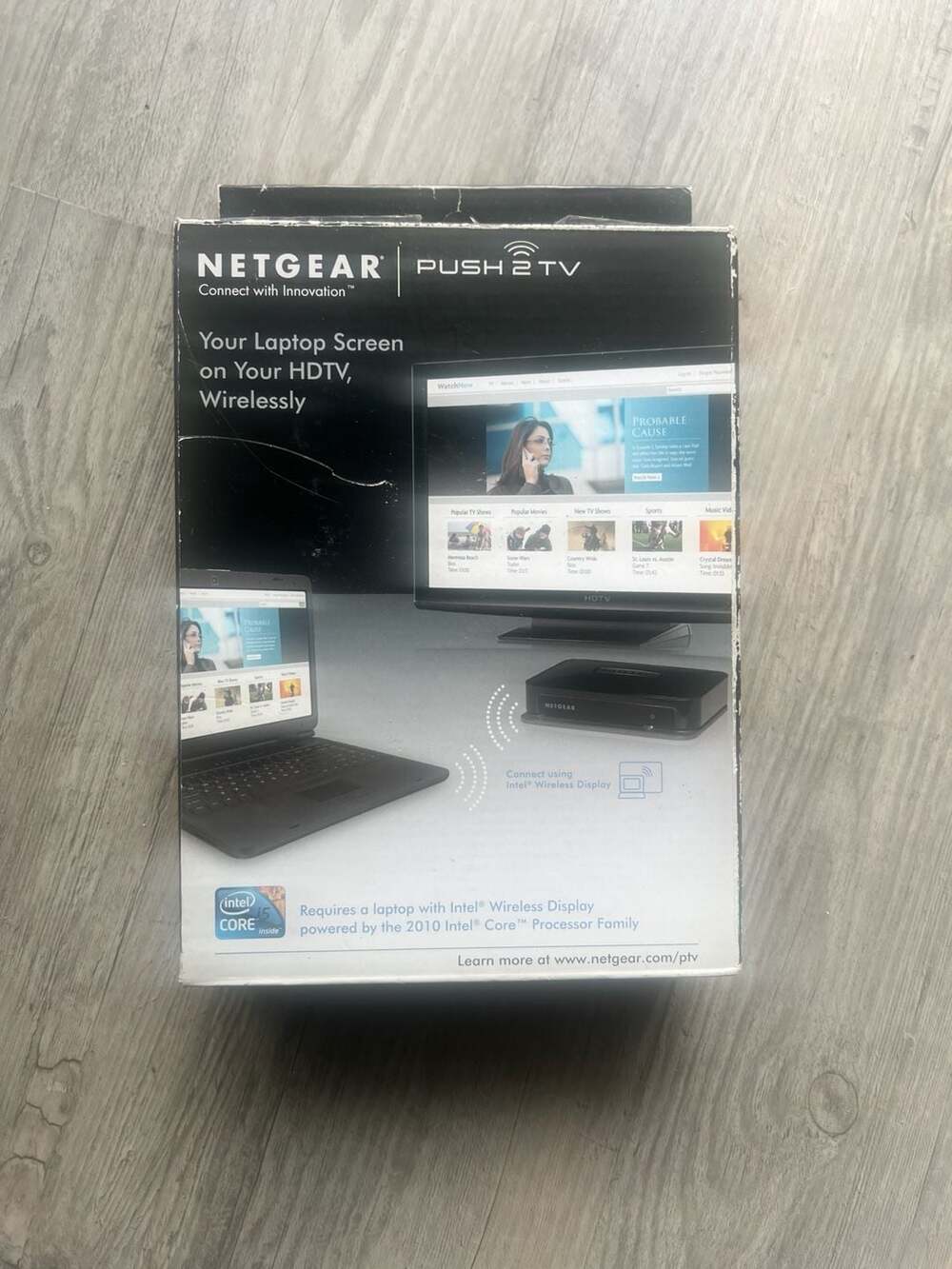 Netgear Push2TV PTV1000 Wireless Display Adapter for Intel WiDi
